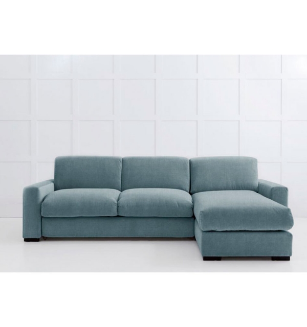 Угловой диван Генри синий