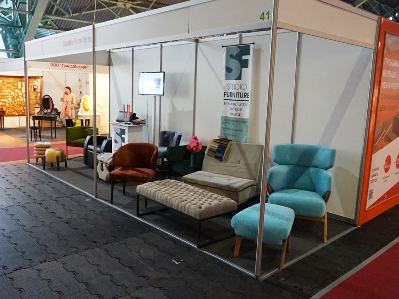 Стенд Studio Furniture на выставке Мебель и Интерьер 2018