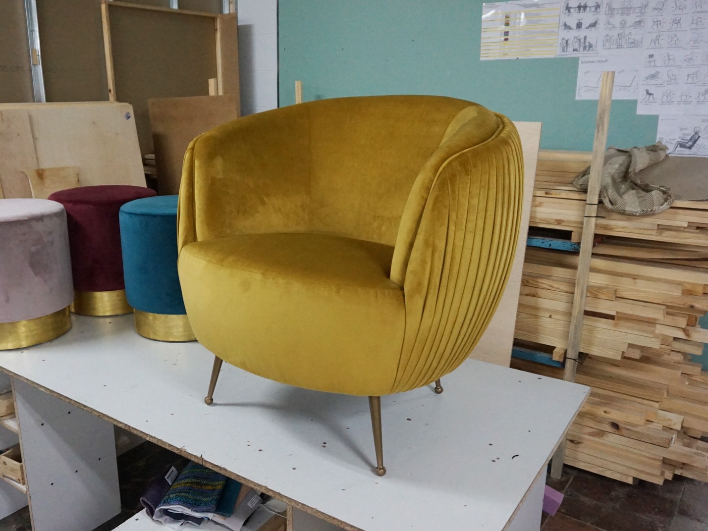 Производство мягкого стула | Картинка 5